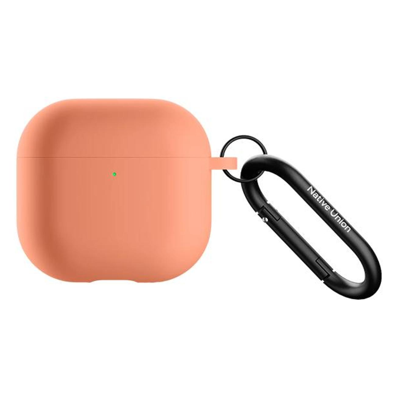 Чехол Native Union для Active Case AirPods 4 с карабином, абрикосовый