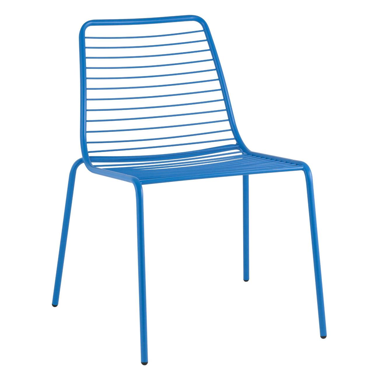 Стул обеденный Stool Group Дели металл голубой (комплект 4шт)