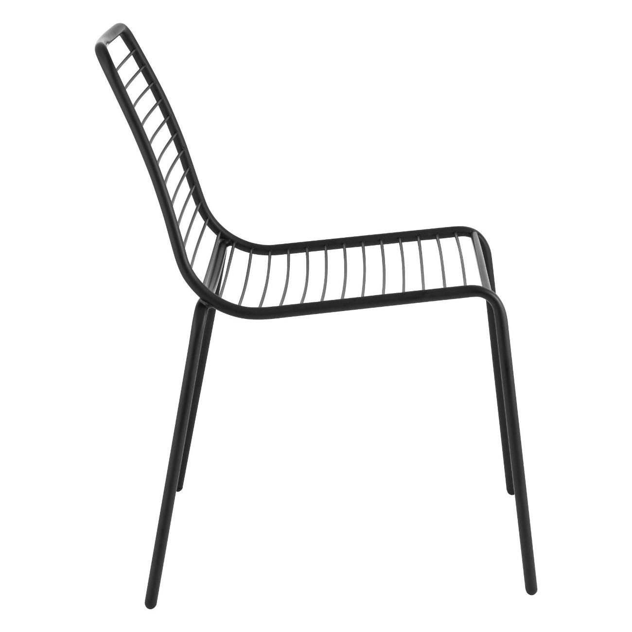 Стул обеденный Stool Group Дели металл черный (комплект 4шт)