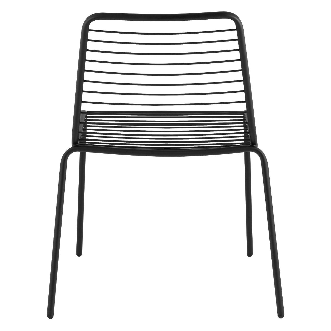 Стул обеденный Stool Group Дели металл черный (комплект 4шт)