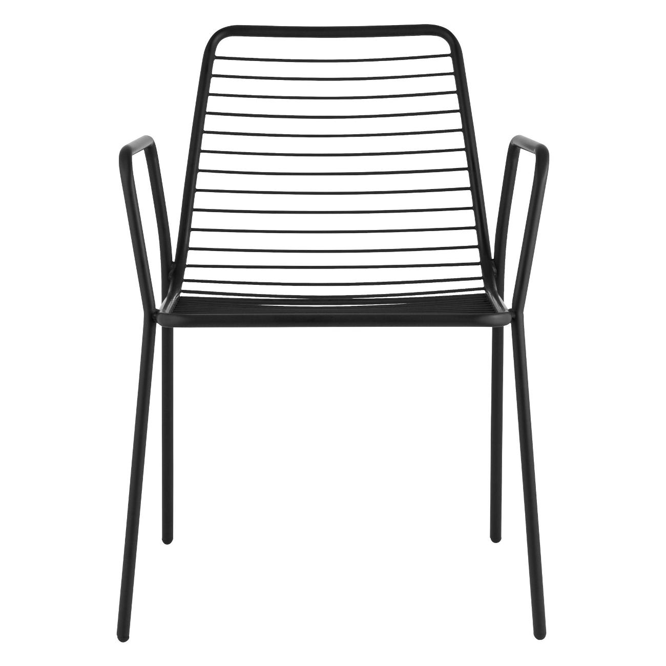 Стул обеденный Stool Group Дели металл черный (комплект 4шт)