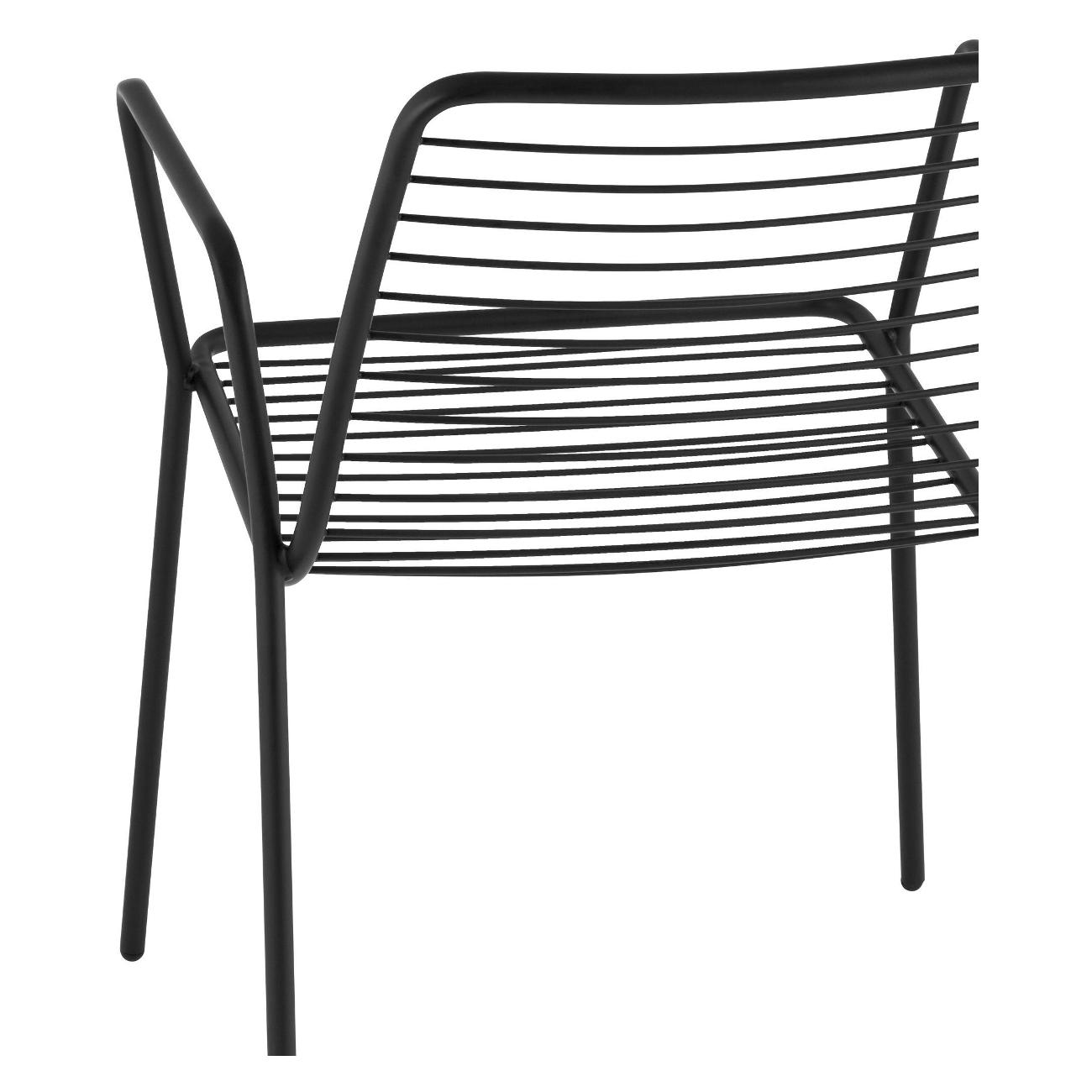 Стул обеденный Stool Group Дели металл черный (комплект 4шт)