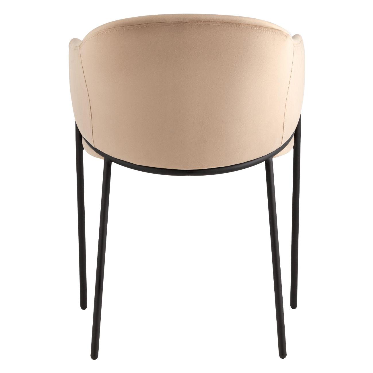 Стул обеденный Stool Group Brace велюр капучино (комплект 2шт)