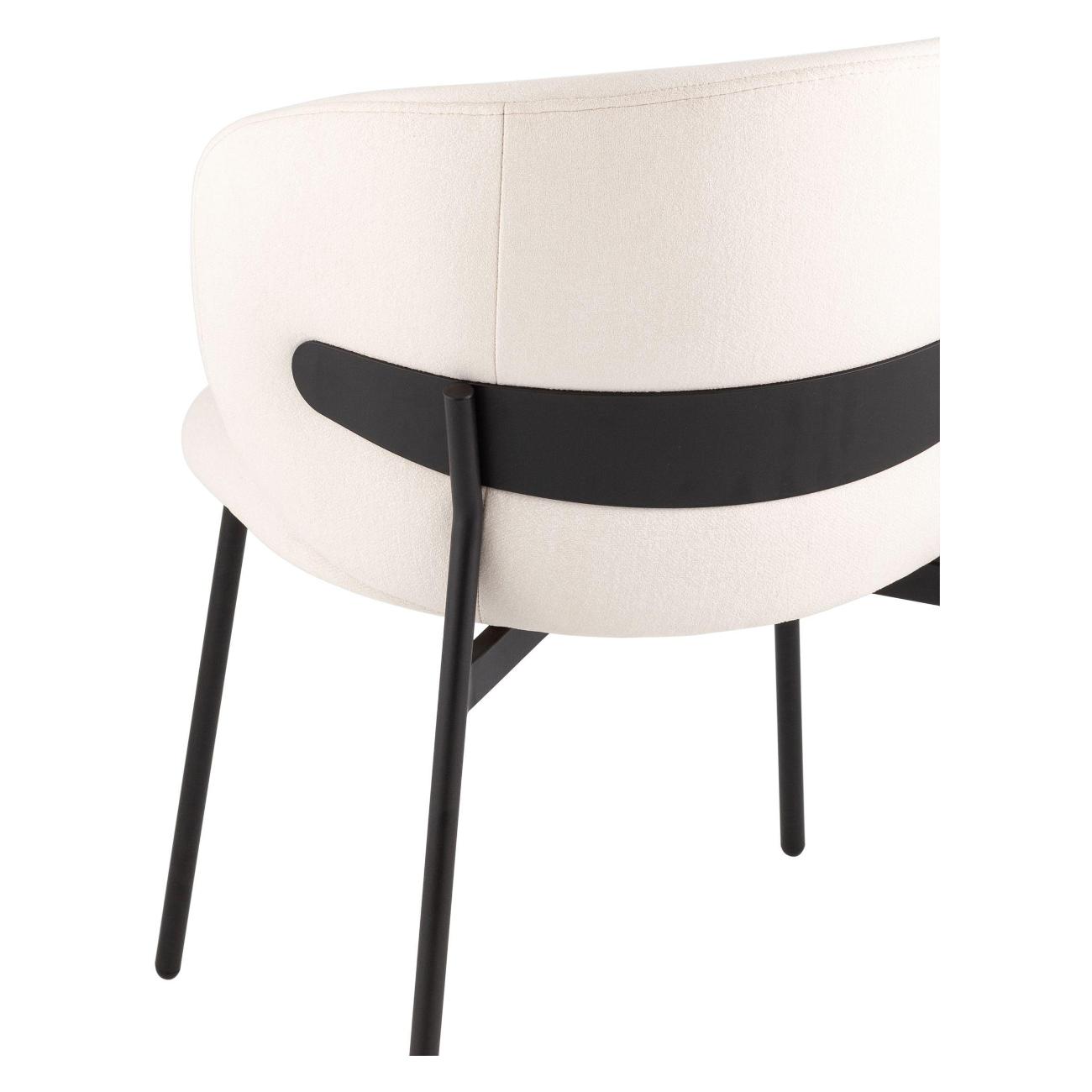 Стул обеденный Stool Group Блейз велюр молочный (комплект 2шт)