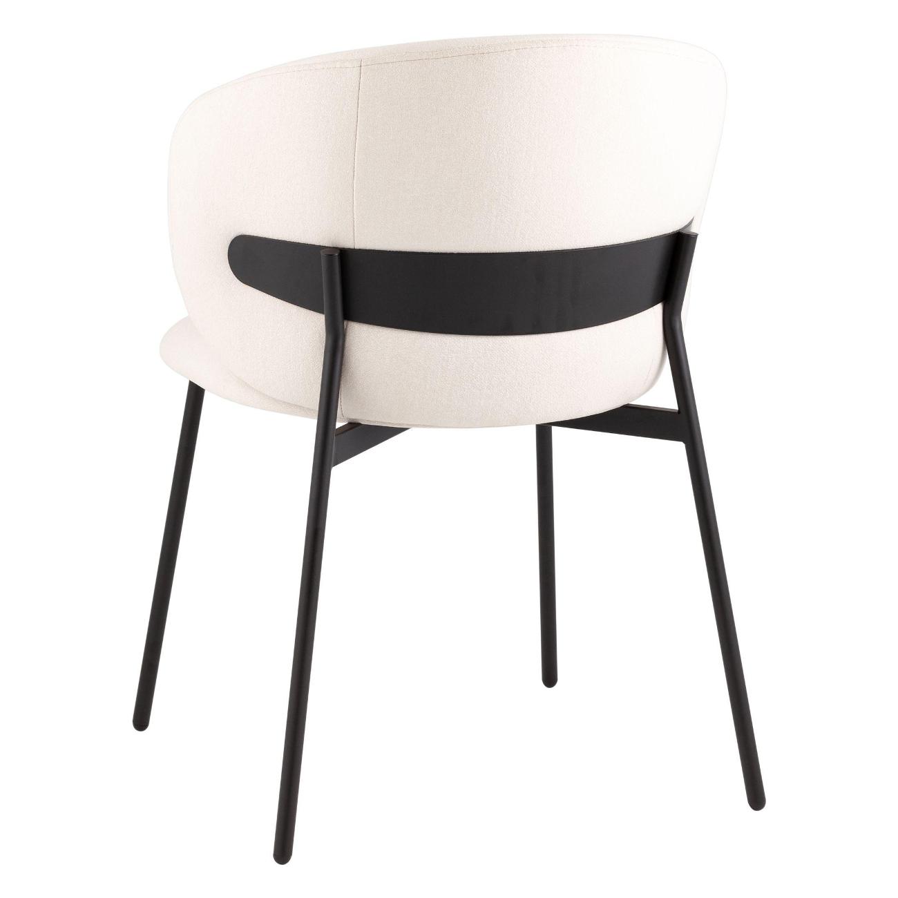 Стул обеденный Stool Group Блейз велюр молочный (комплект 2шт)