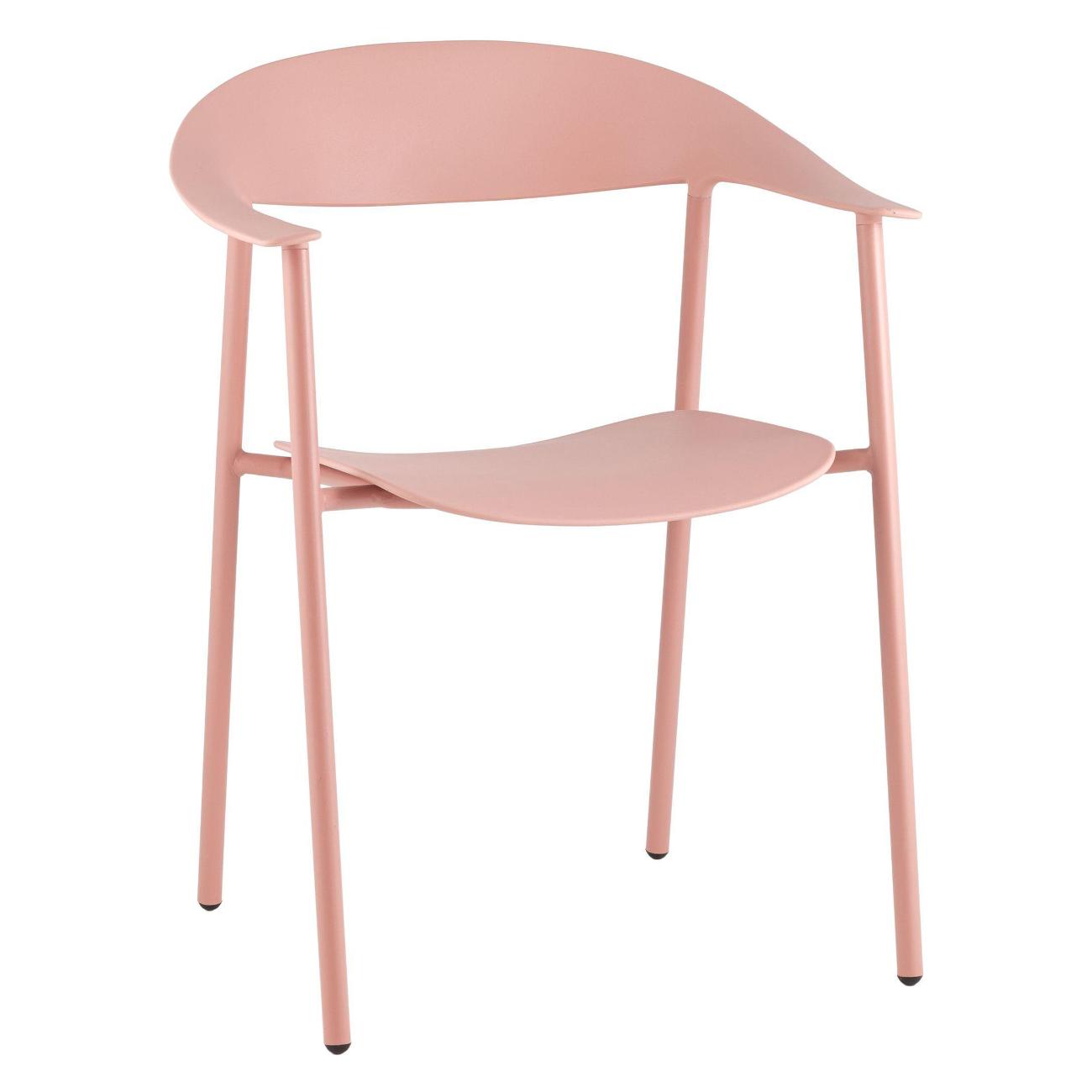 Стул обеденный Stool Group Eila, розовый (комплект 4шт)