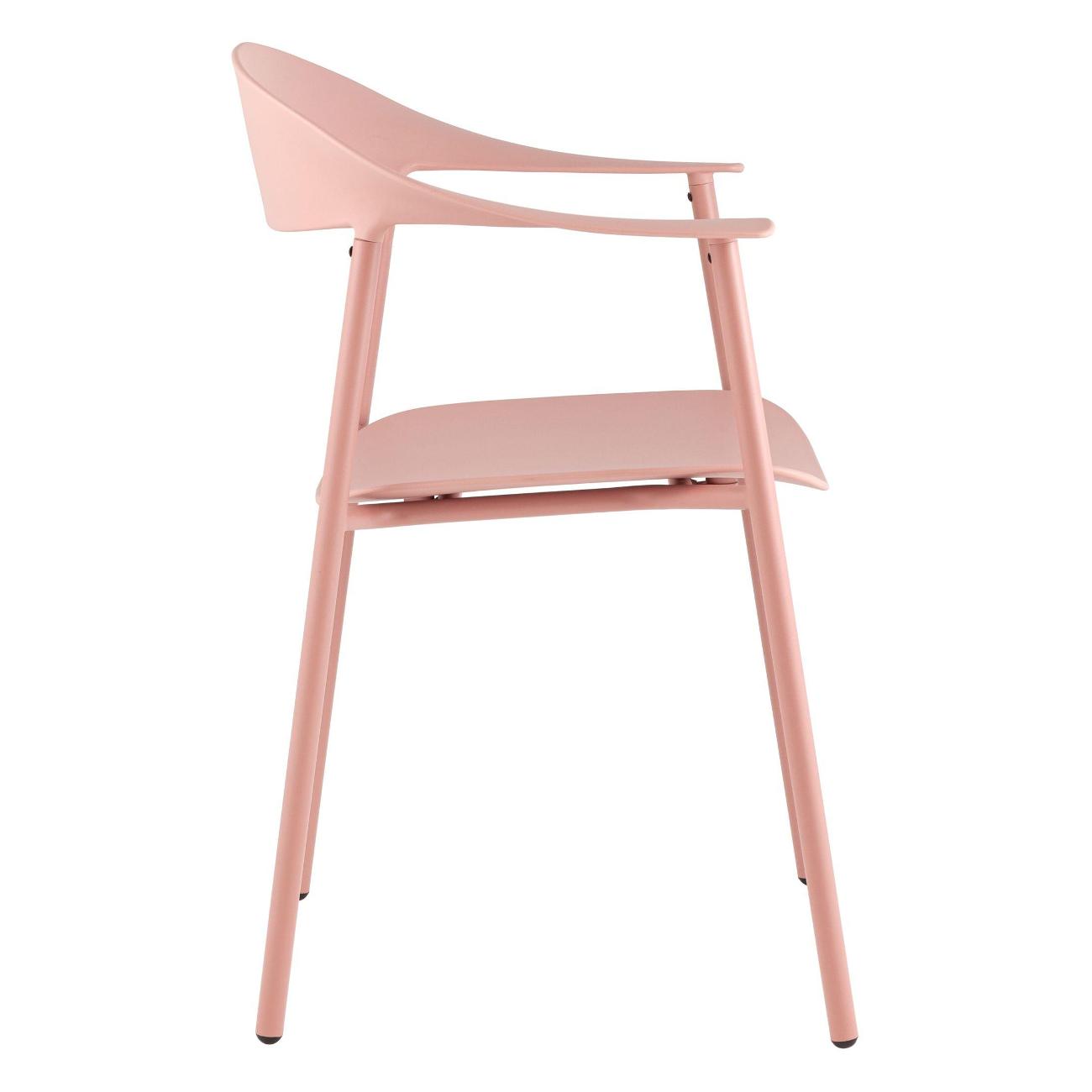 Стул обеденный Stool Group Eila, розовый (комплект 4шт)