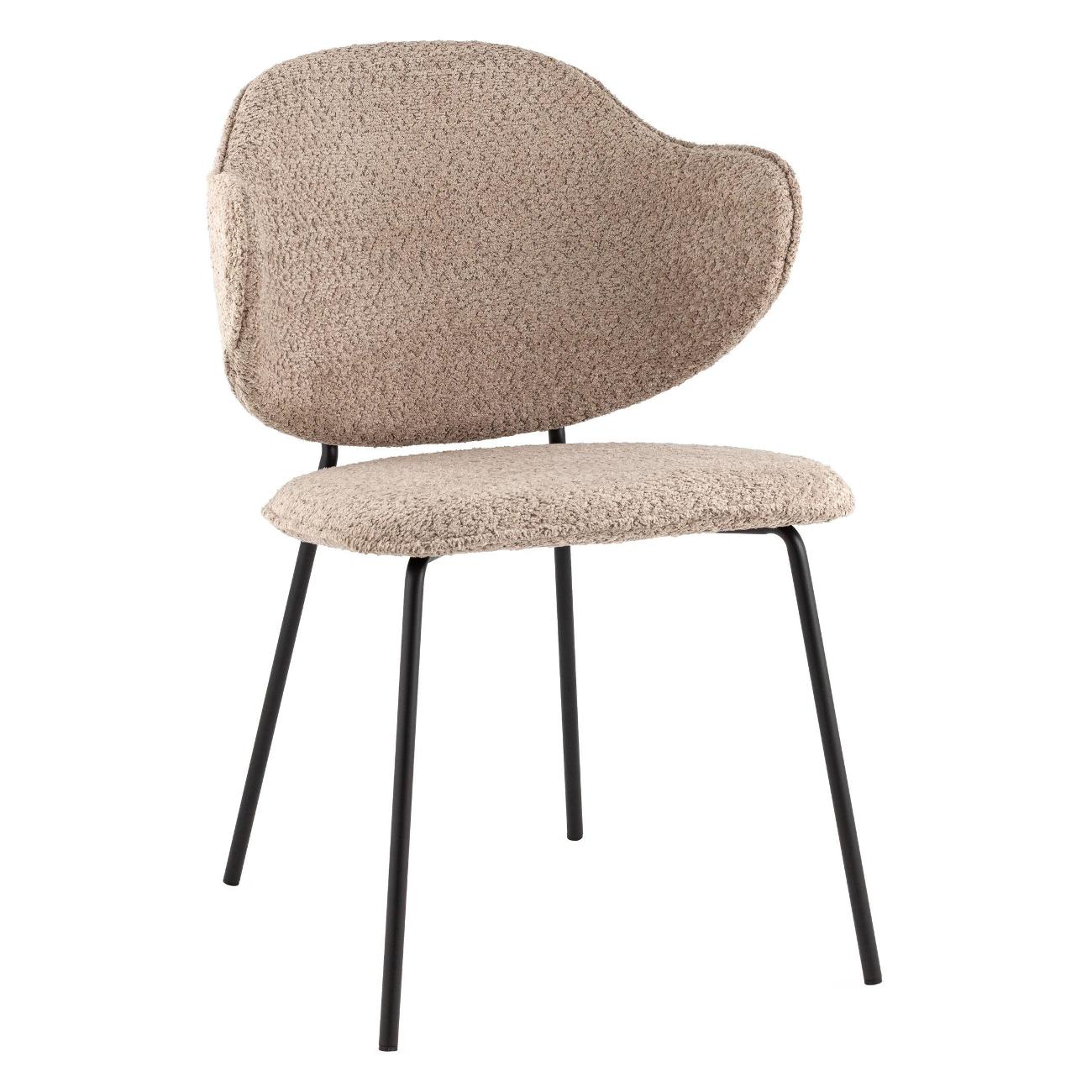 Стул обеденный Stool Group Bellamy, букле кофейный (комплект 2шт)