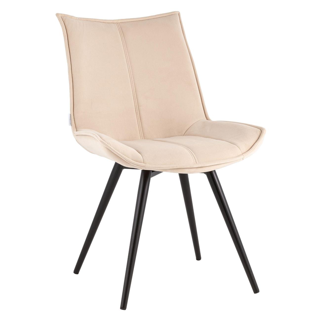 Стул обеденный Stool Group Робб велюр бежевый (комплект 4шт)