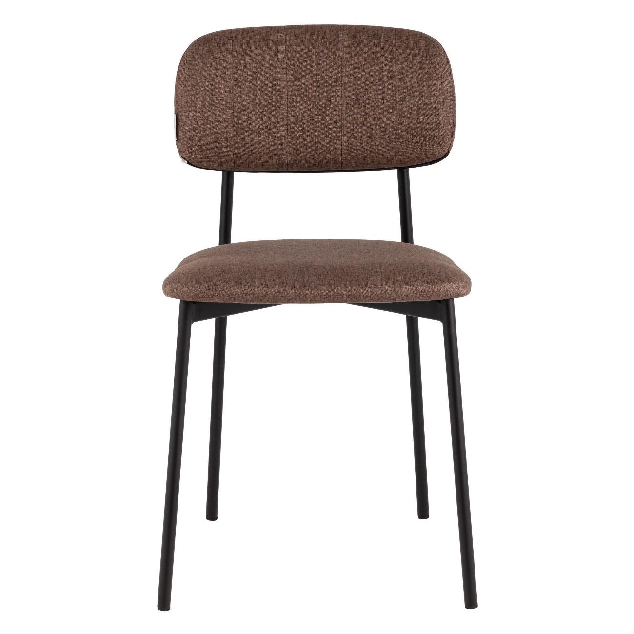 Стул обеденный Stool Group Майло, рогожка, капучино (комплект 4шт)