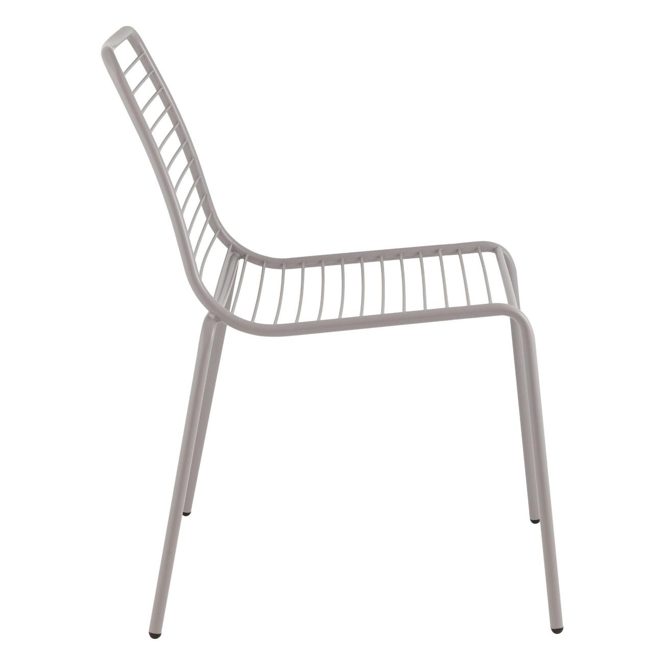 Стул обеденный Stool Group Дели металл серый (комплект 4шт)