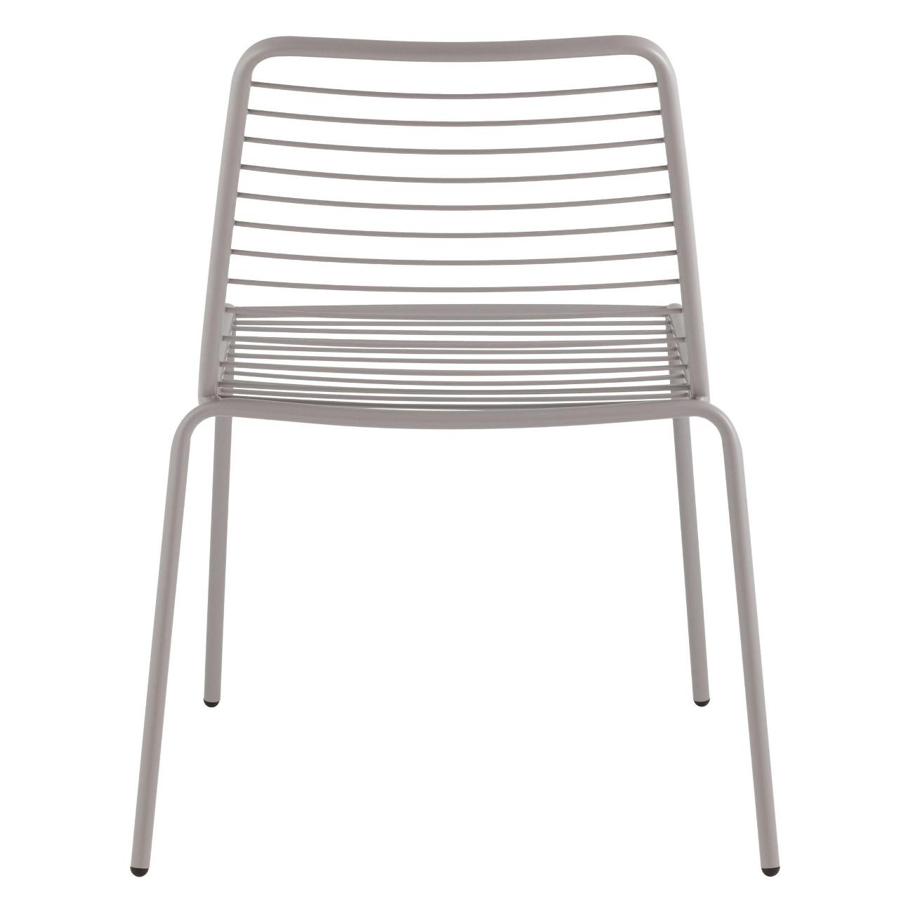 Стул обеденный Stool Group Дели металл серый (комплект 4шт)