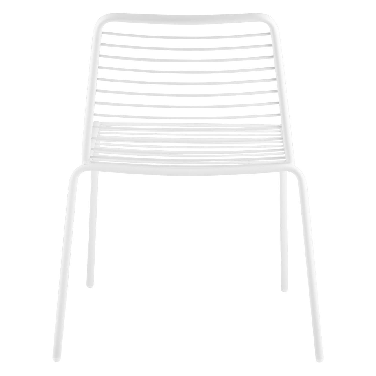 Стул обеденный Stool Group Дели металл белый (комплект 4шт)