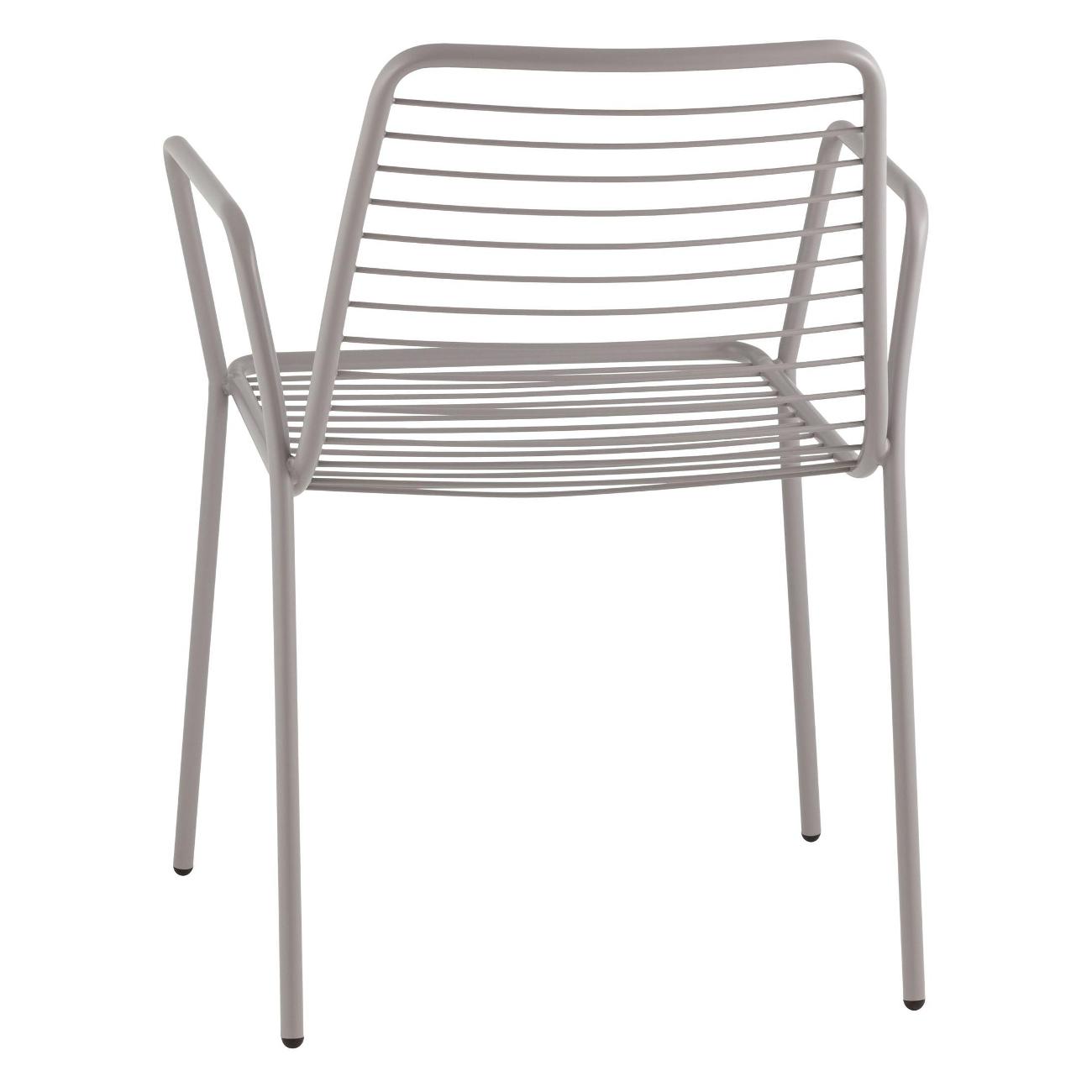 Стул обеденный Stool Group Дели металл серый (комплект 4шт)