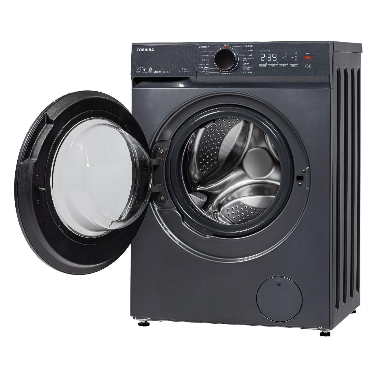 Стиральная машина узкая Toshiba TW-T21BU90UWRU(MG)