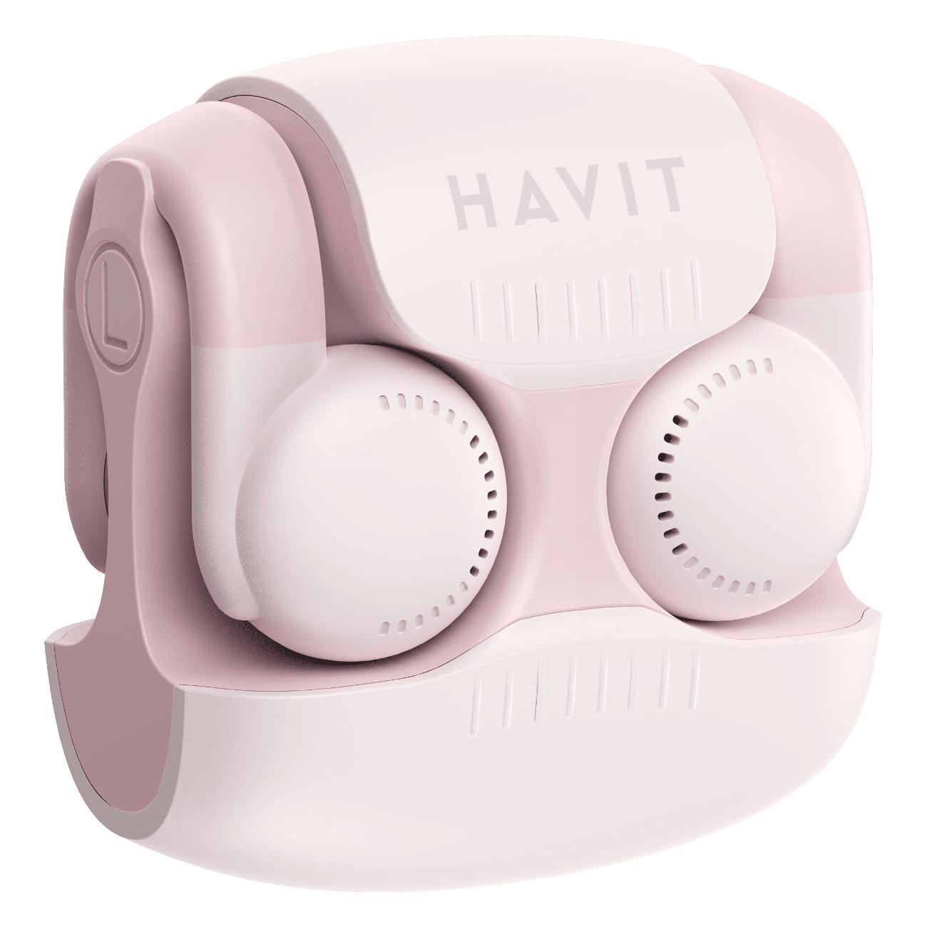 Наушники беспроводные TWS Havit OWS907 розовый