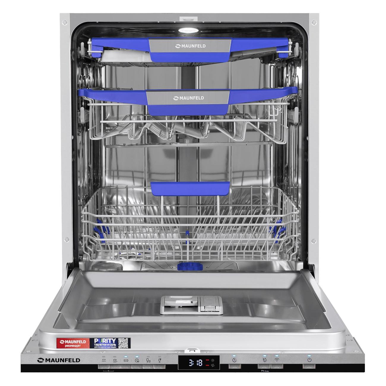 Встраиваемая посудомоечная машина Maunfeld MLP60230 Light Beam Wi-Fi