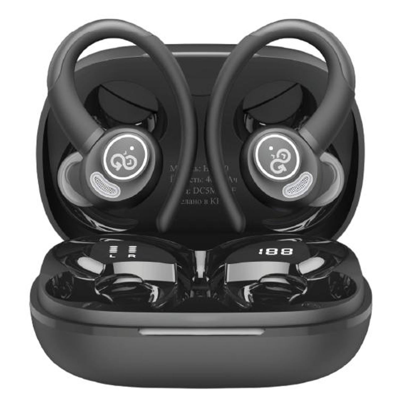 Наушники True Wireless GoGadget SportBuds Lite черные фото