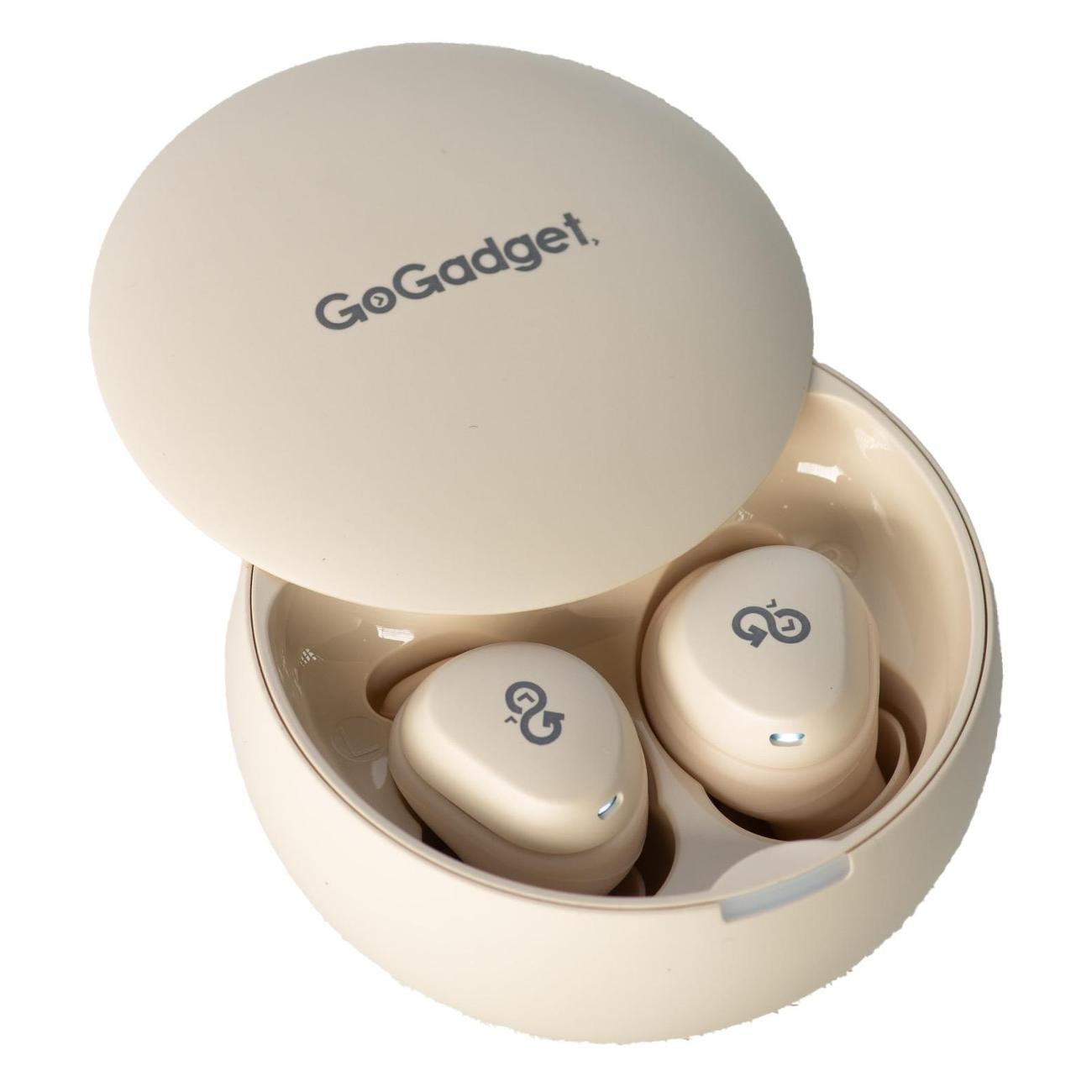 Наушники True Wireless GoGadget CityBuds S бежевые фото