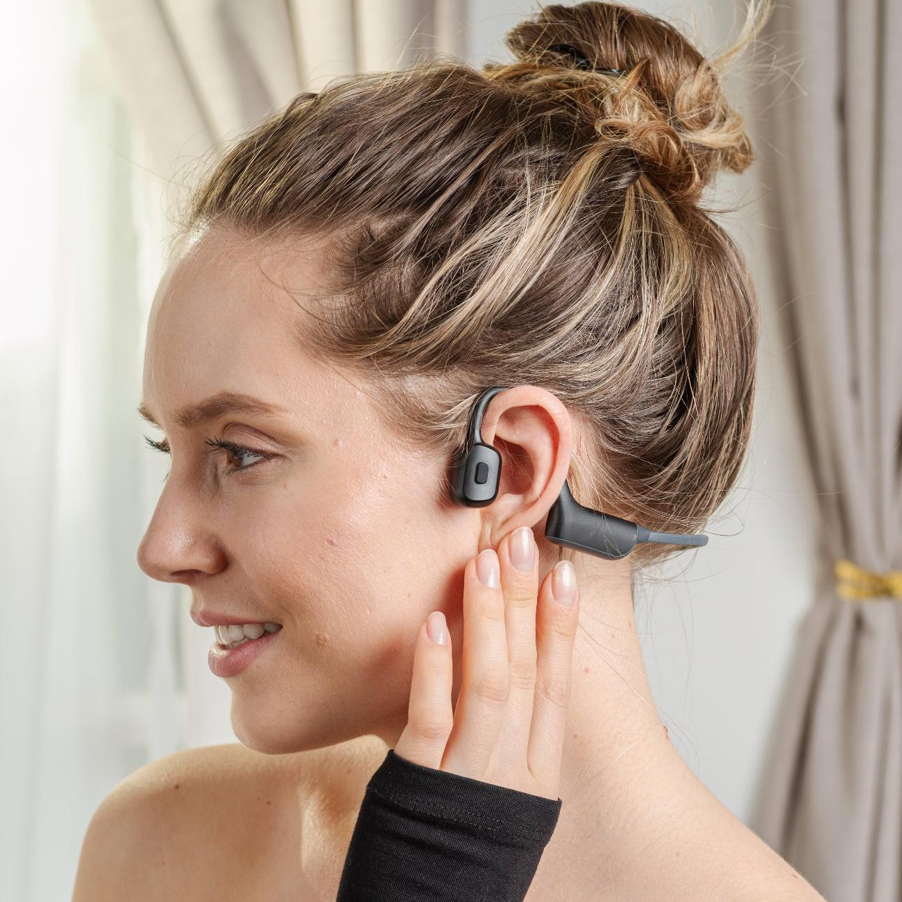 Наушники True Wireless GoGadget CityBone черные