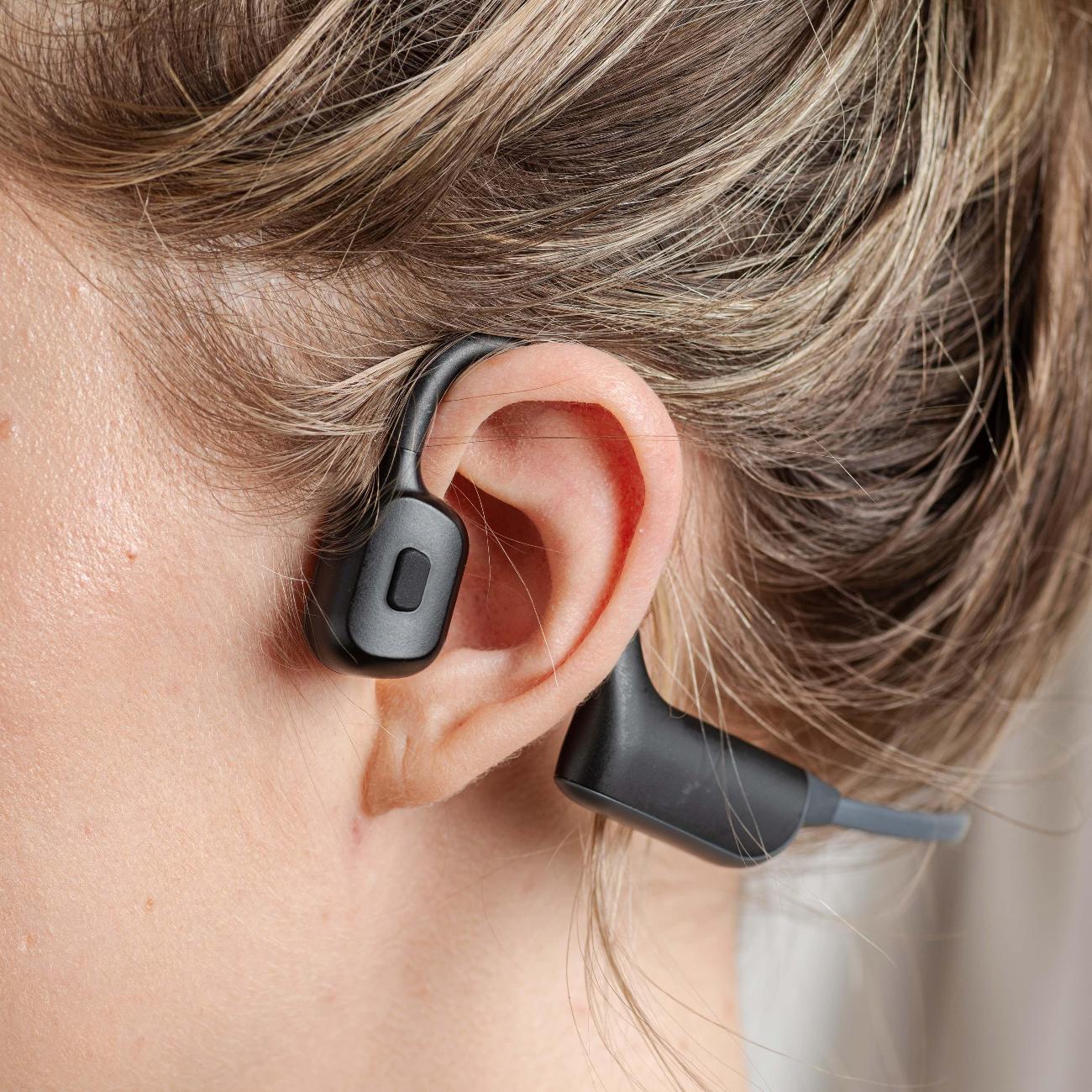 Наушники True Wireless GoGadget CityBone черные