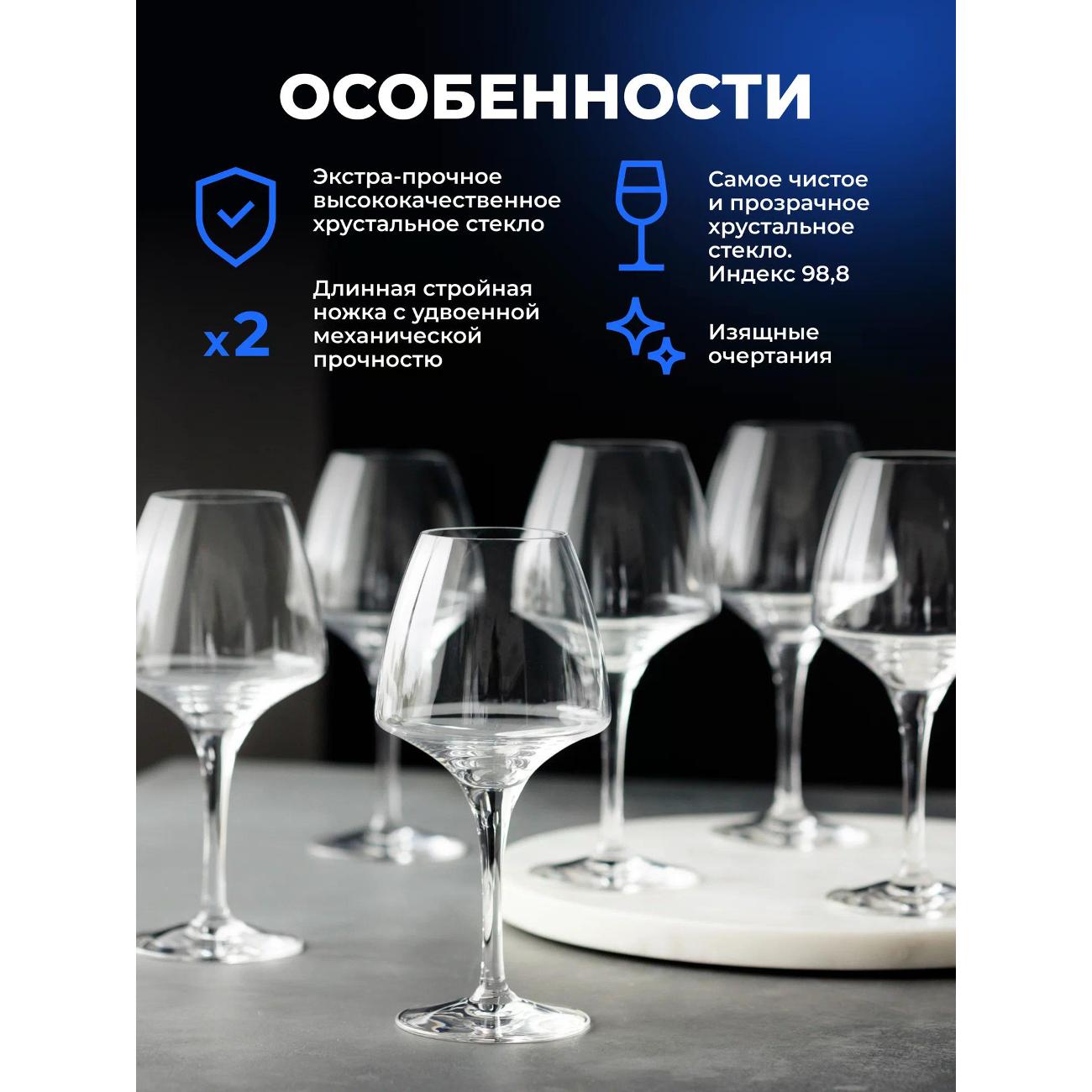 Набор бокалов для вина Chef & Sommelier U1008