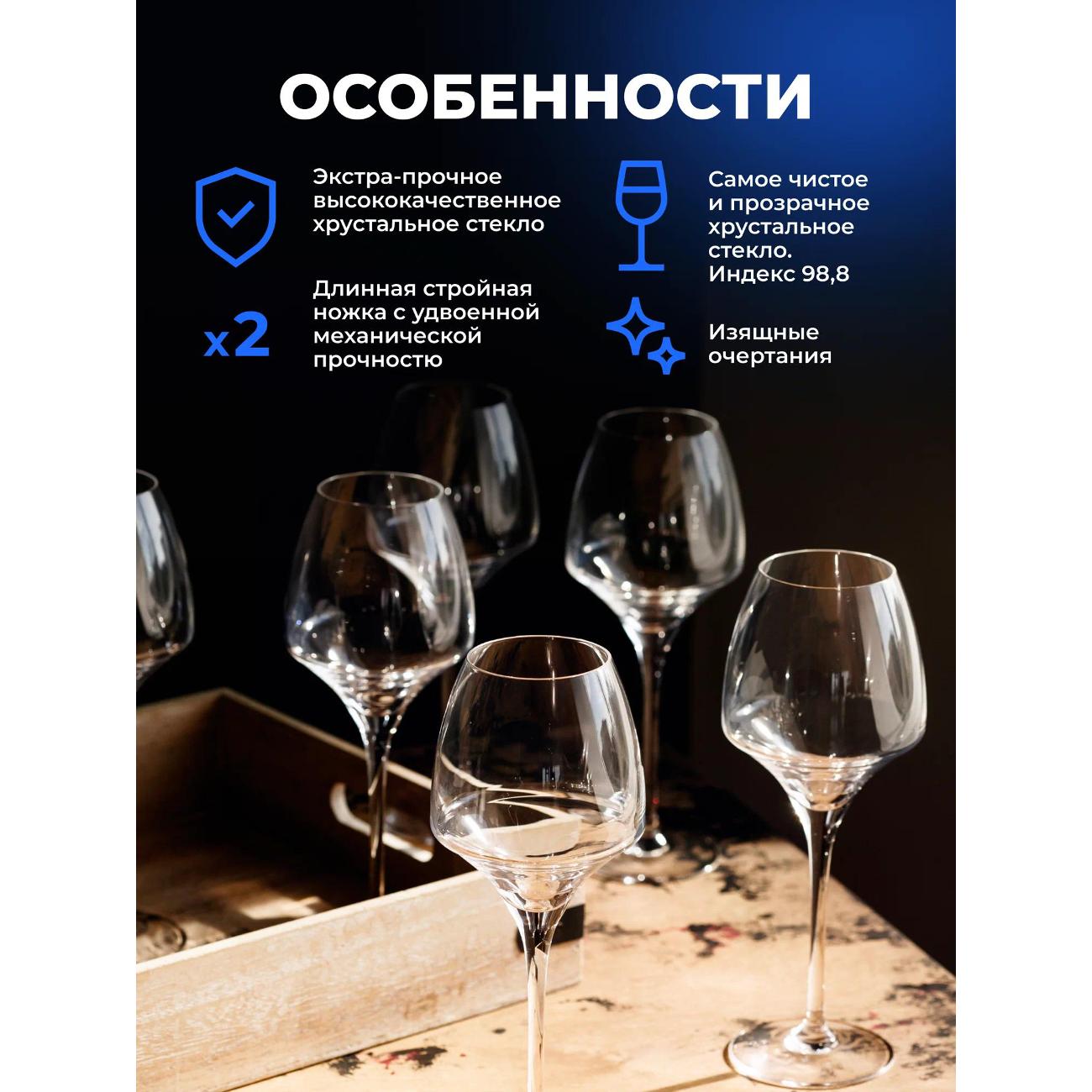 Набор бокалов для вина Chef & Sommelier Open up (U1011)