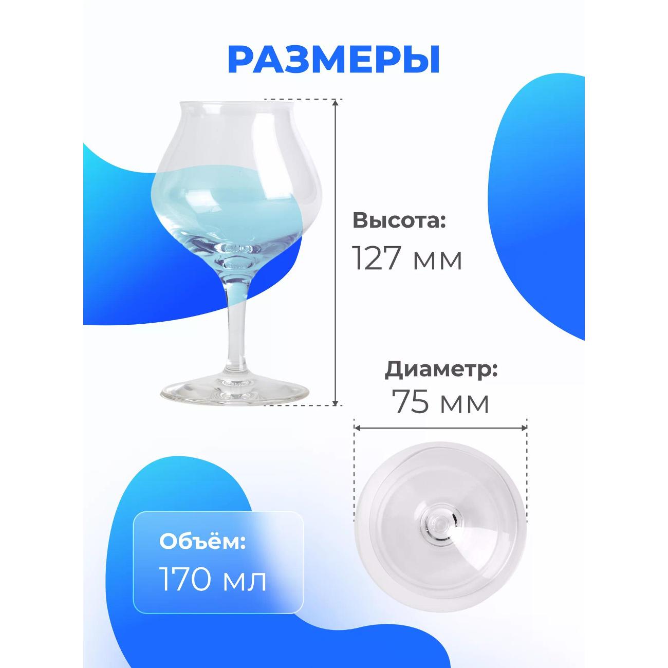 Набор бокалов для рома Chef & Sommelier N6374