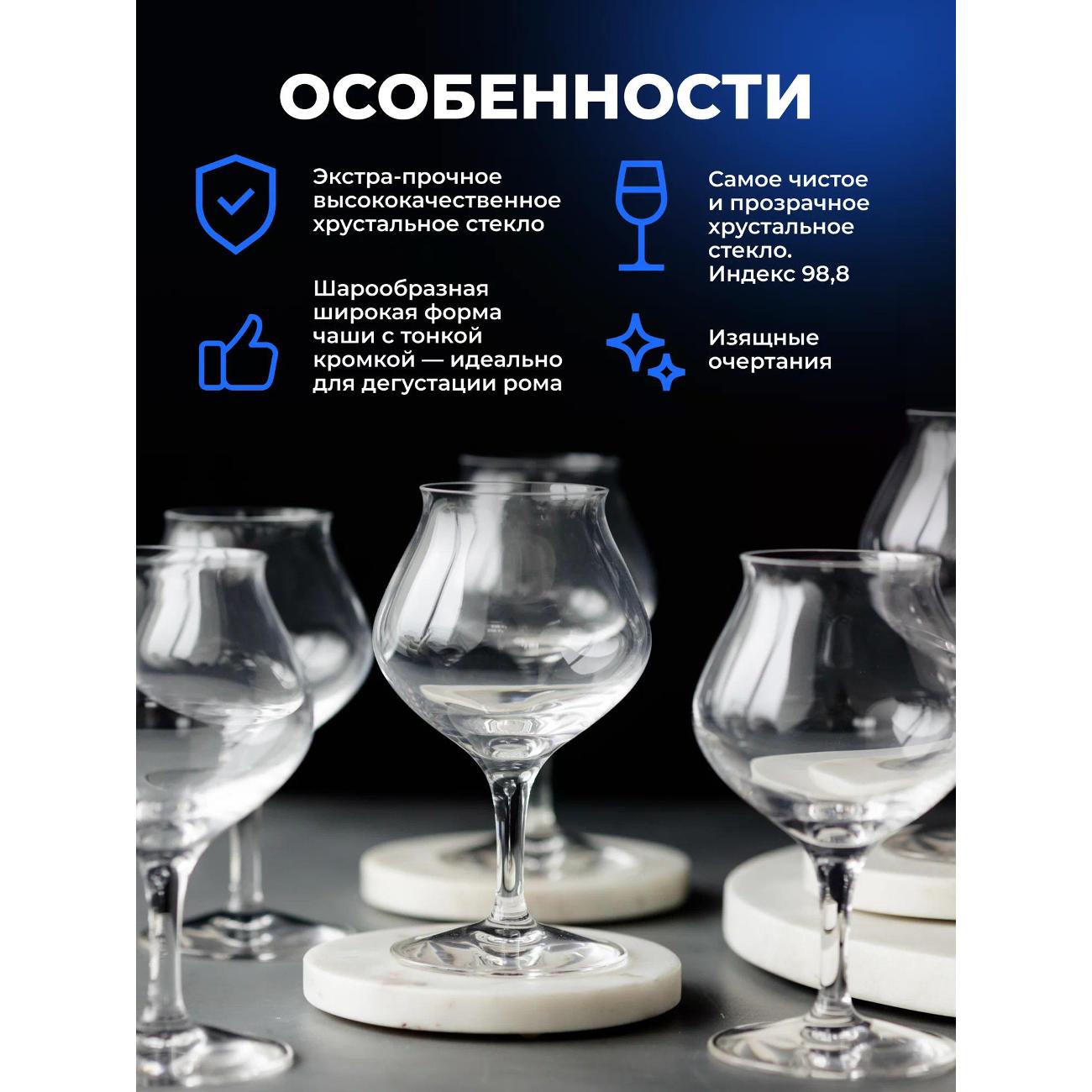 Набор бокалов для рома Chef & Sommelier N6374