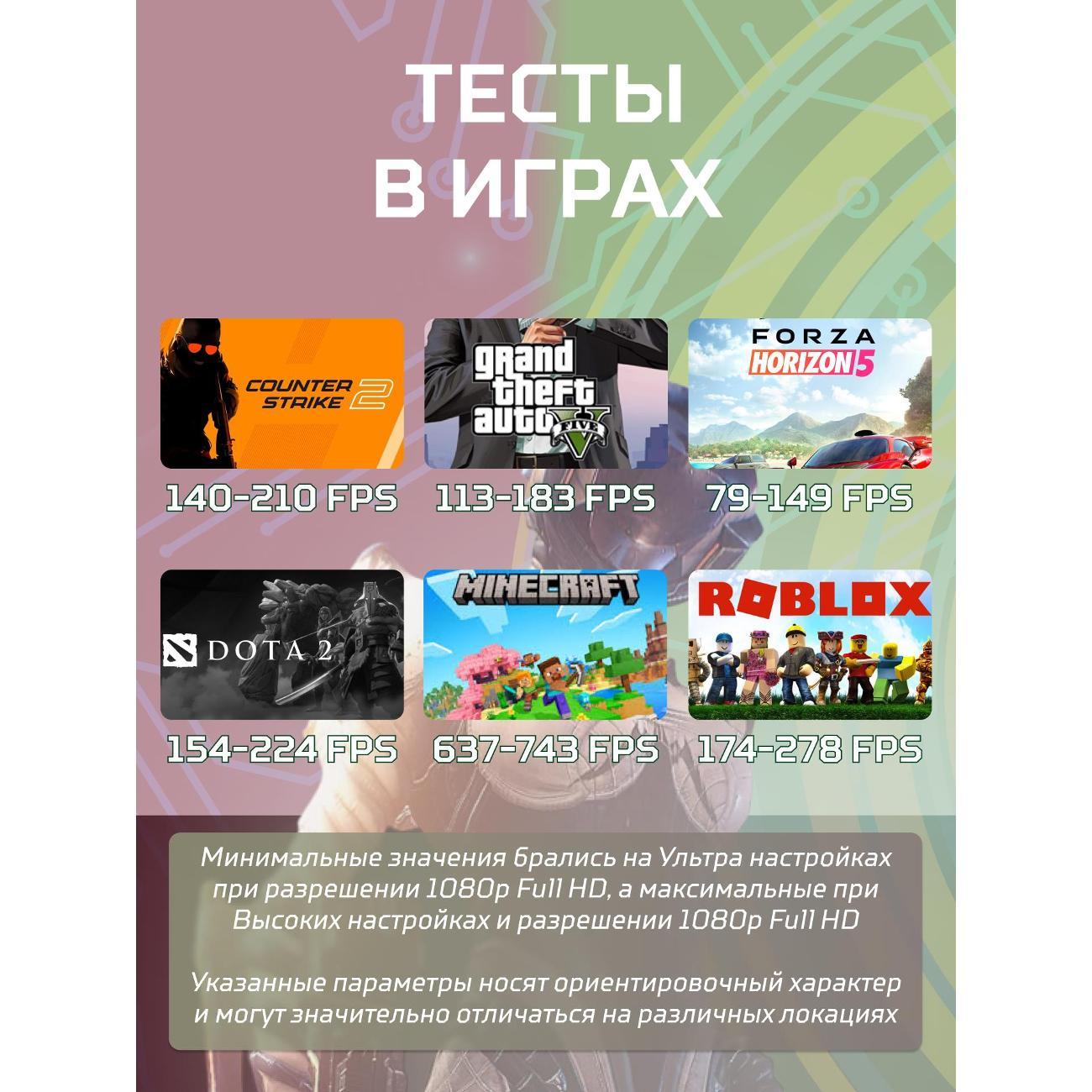 Компьютер БиГ! Комп BlackDragon3060ti-w11Plus