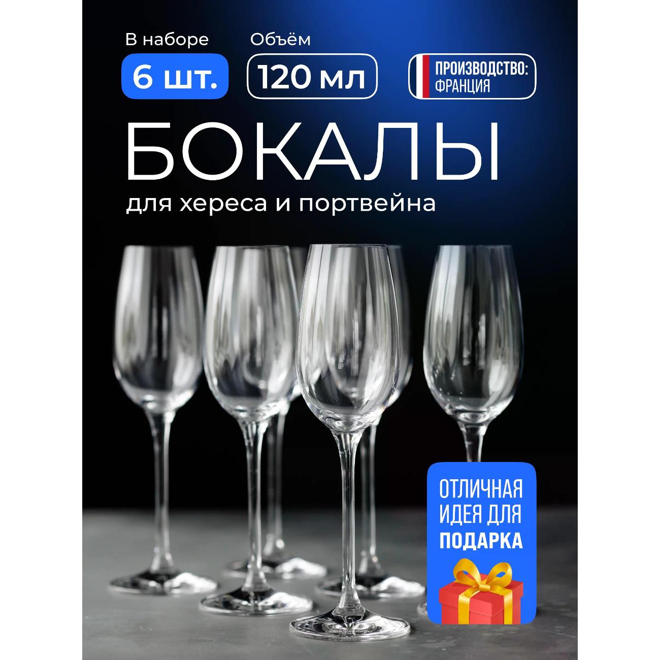 Набор бокалов для хереса Chef & Sommelier N8209