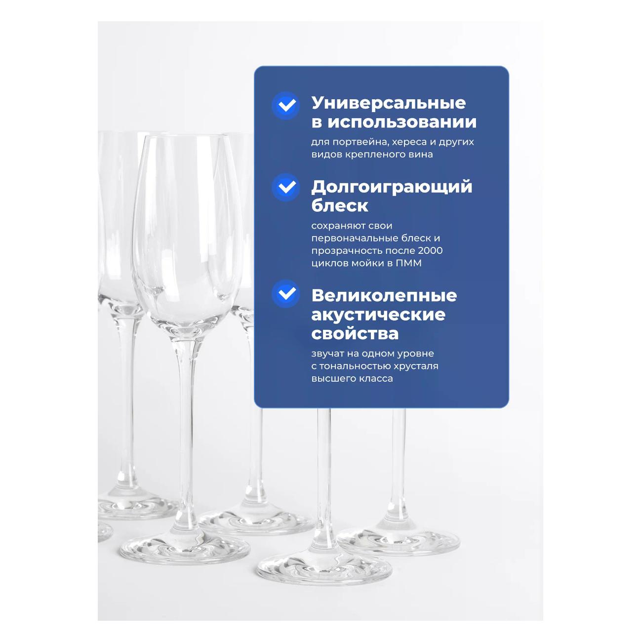 Набор бокалов для хереса Chef & Sommelier N8209