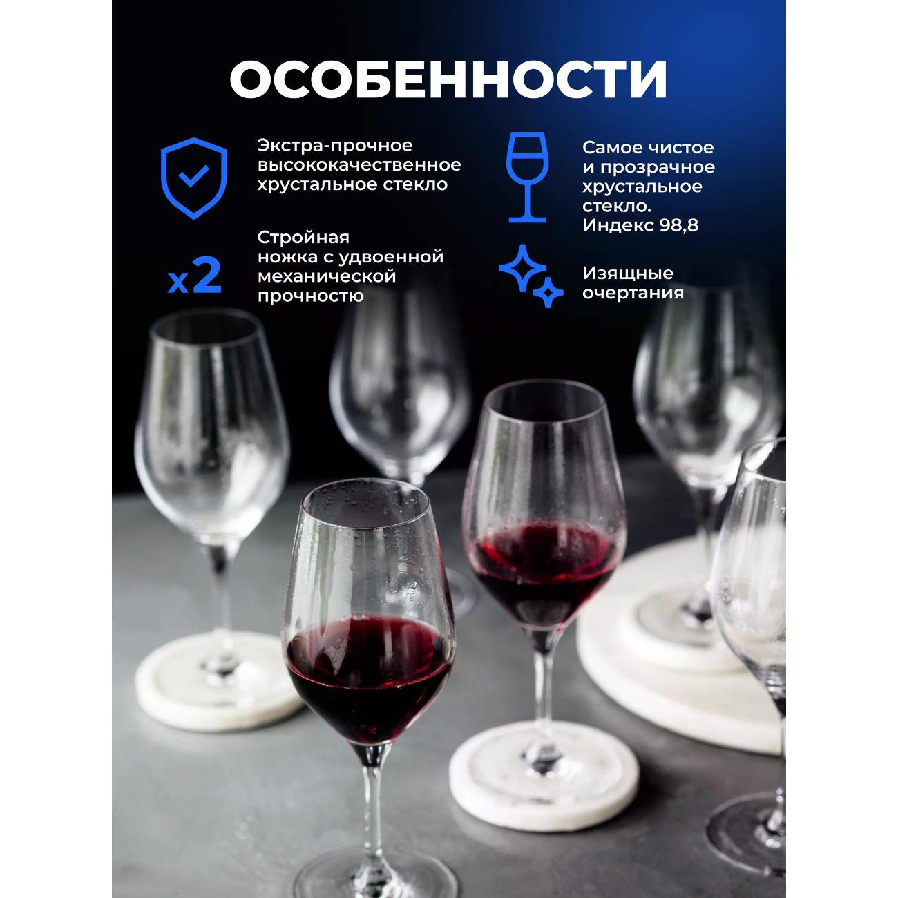 Набор бокалов для вина Chef & Sommelier FJ036