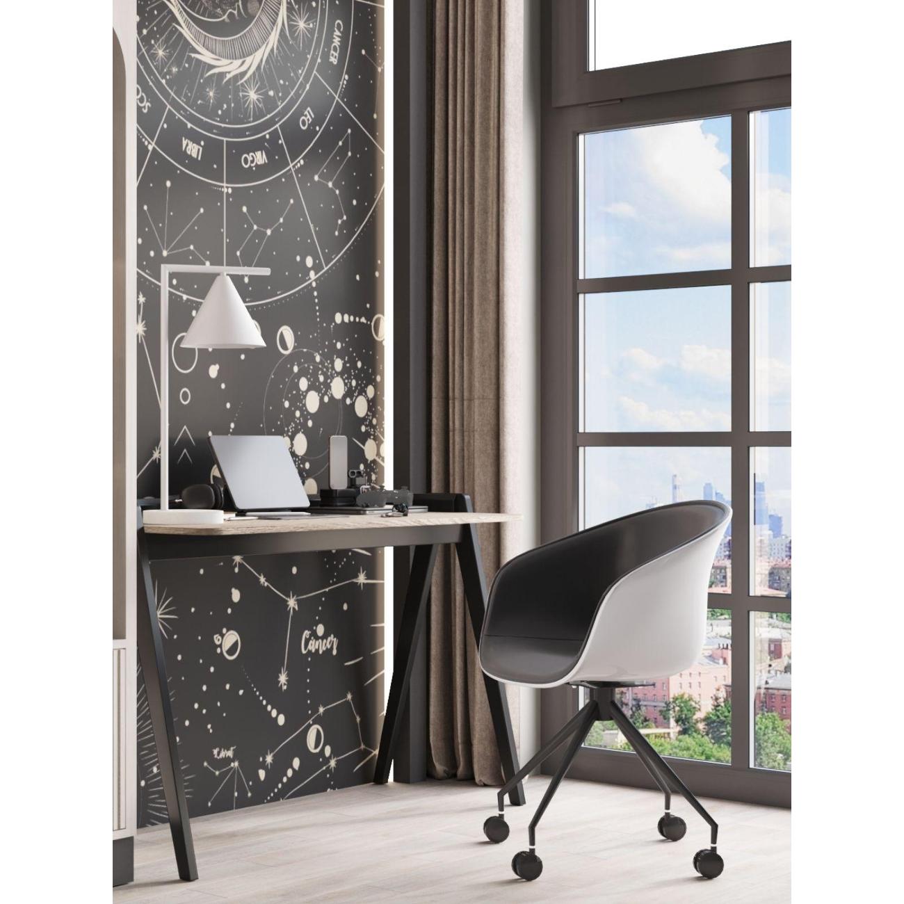 Кресло компьютерное Stool Group SL-7040ZB bl-bl