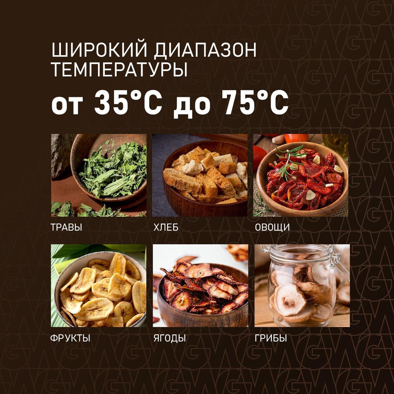 Сушка для фруктов Weissgauff WDH 114 Digital Extra Dry