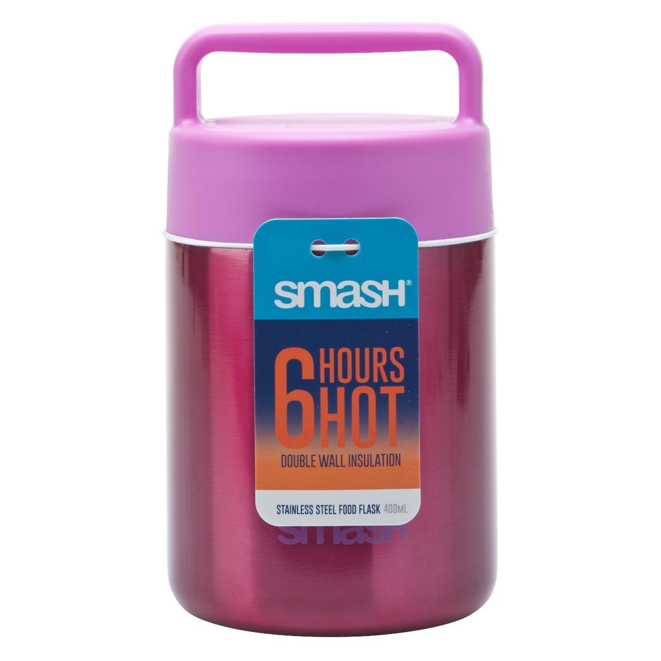 Контейнер для продуктов, ланч-бокс Smash 21870 розовый фото