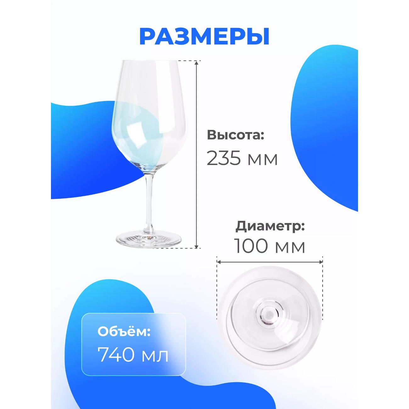 Набор бокалов для вина Chef & Sommelier L9951