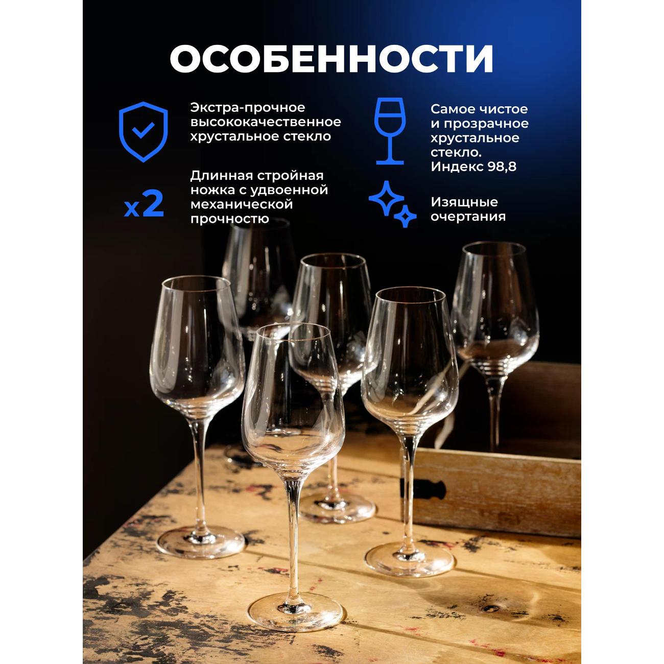 Набор бокалов для вина Chef & Sommelier L2761