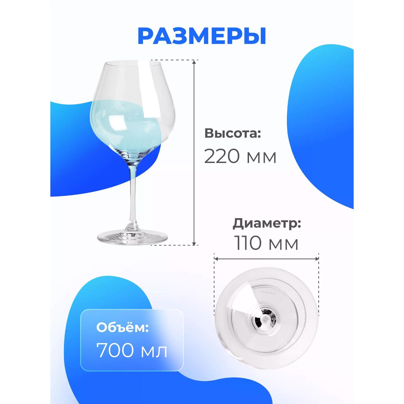 Набор бокалов для вина Chef & Sommelier Cabernet (FJ037)