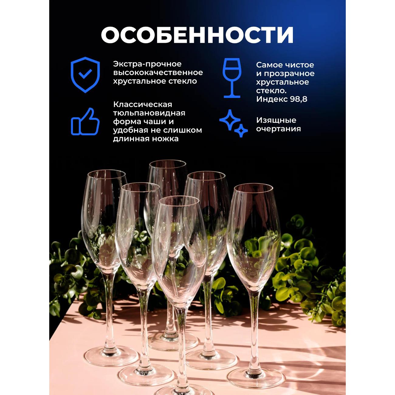 Набор бокалов-флюте Chef & Sommelier Sequence (P3787)