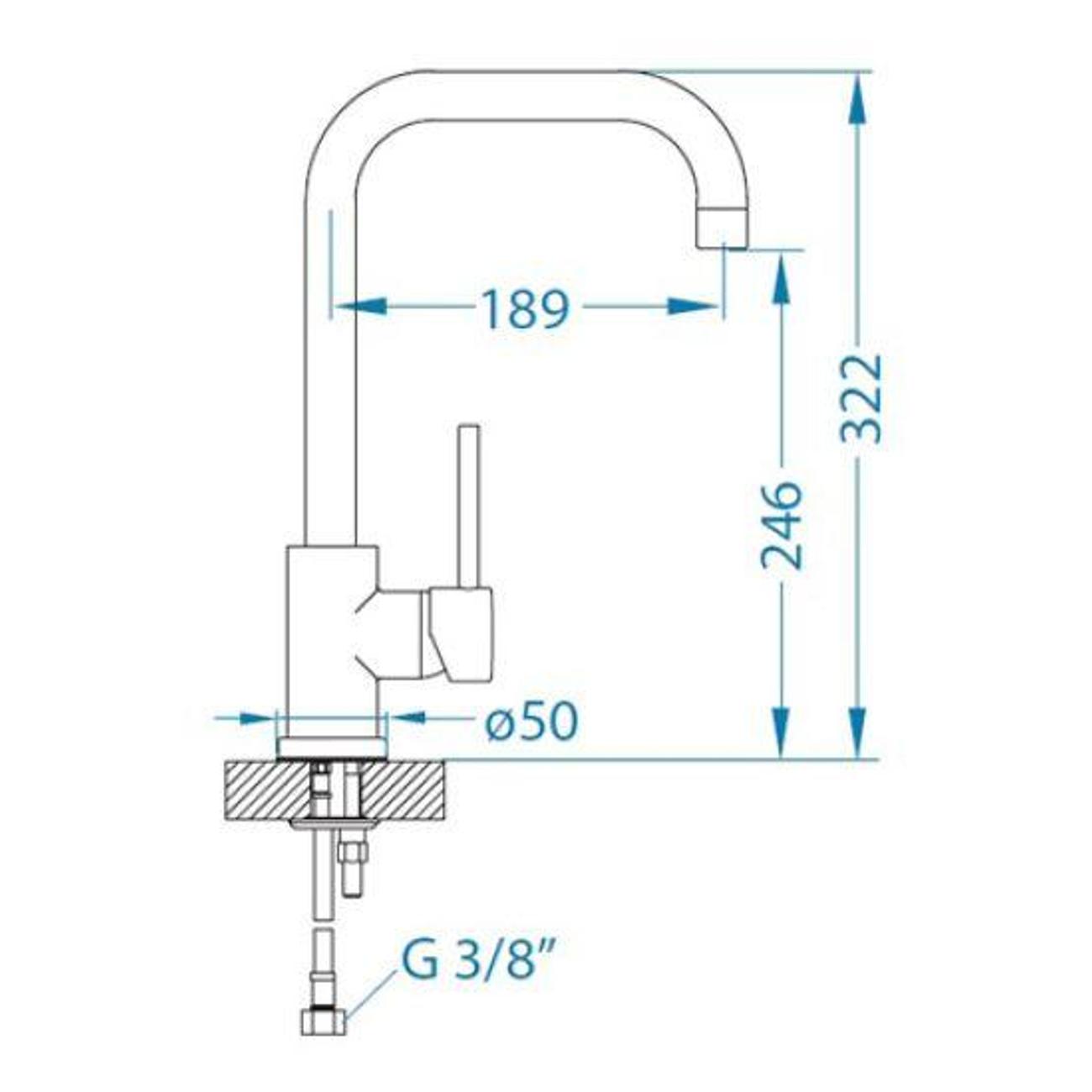 Смеситель Alveus OZ (1134854)