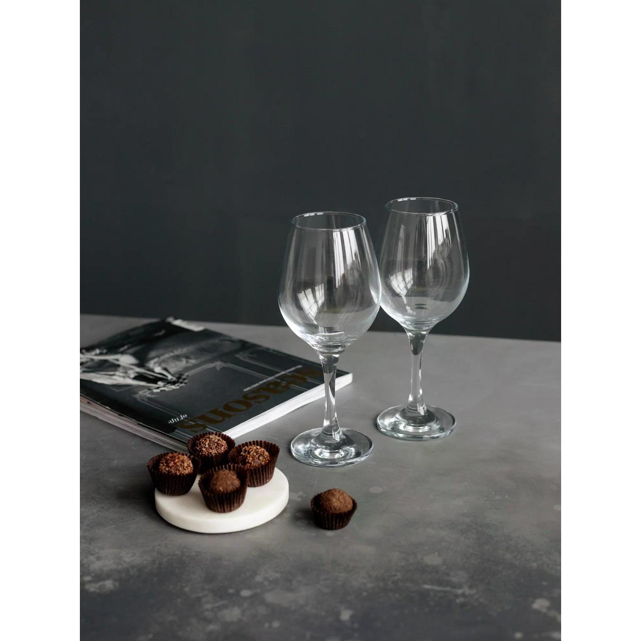 Набор бокалов для вина Pasabahce Amber 365мл (440265)