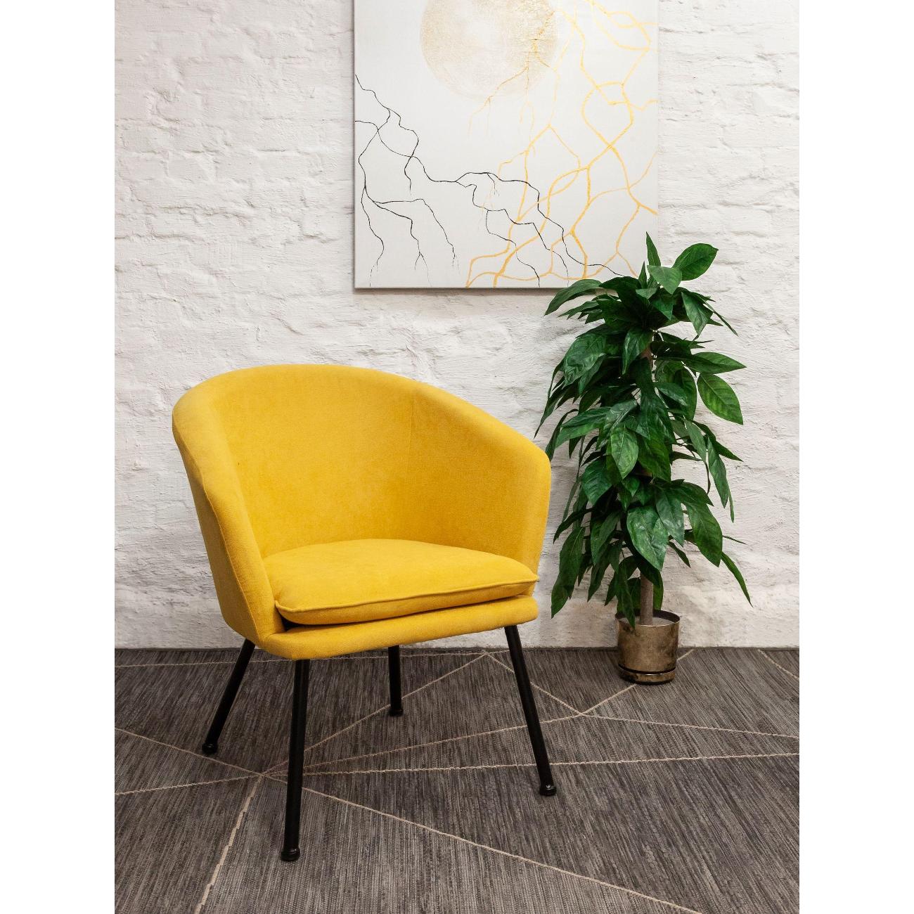 Кресло Stool Group Декстер,&nbsp;охра