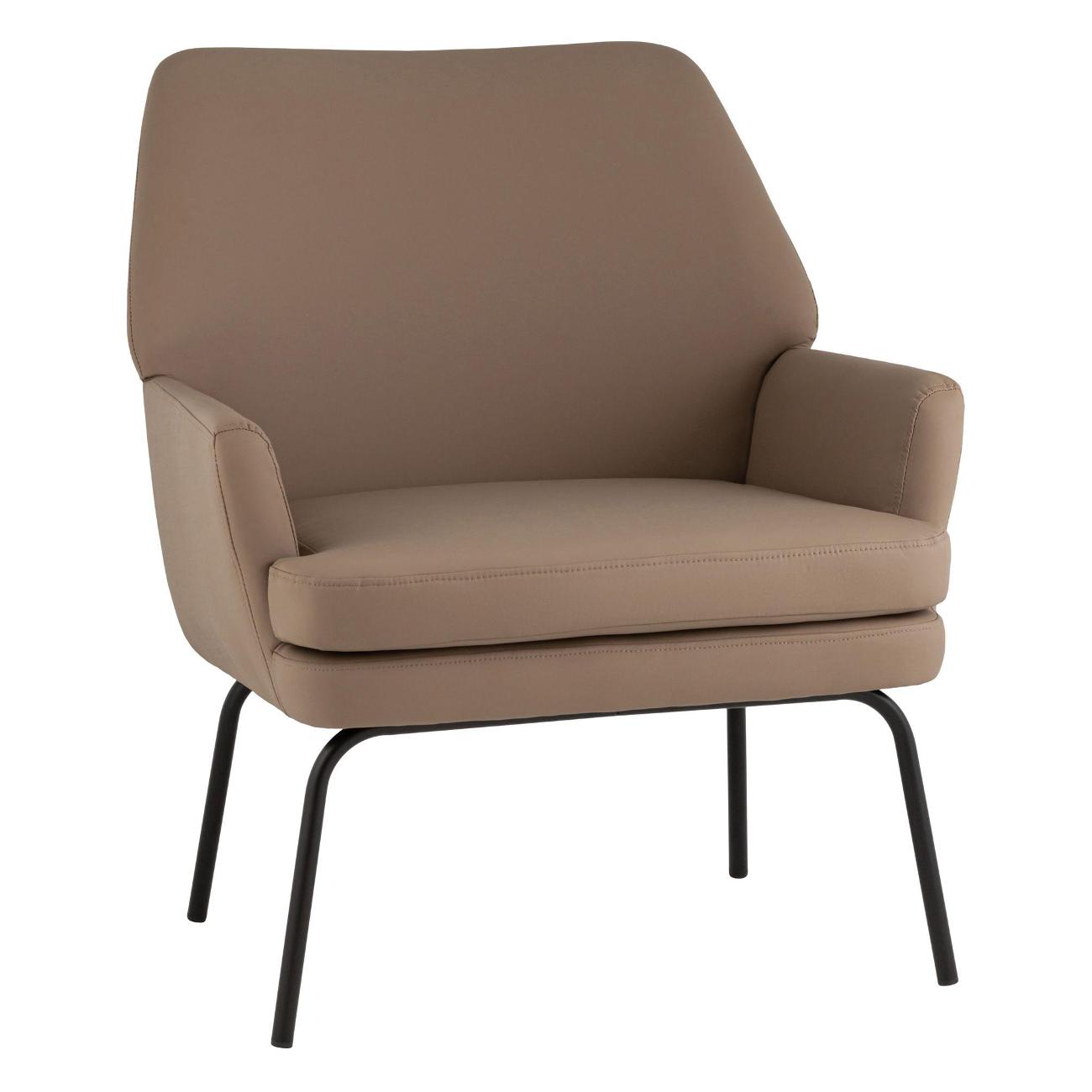 Кресло Stool Group Харви&nbsp;&nbsp;экокожа&nbsp;капучино