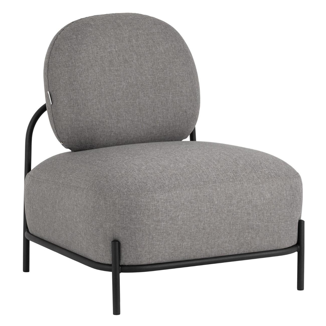 Кресло Stool Group Стоун&nbsp;рогожка&nbsp;серое