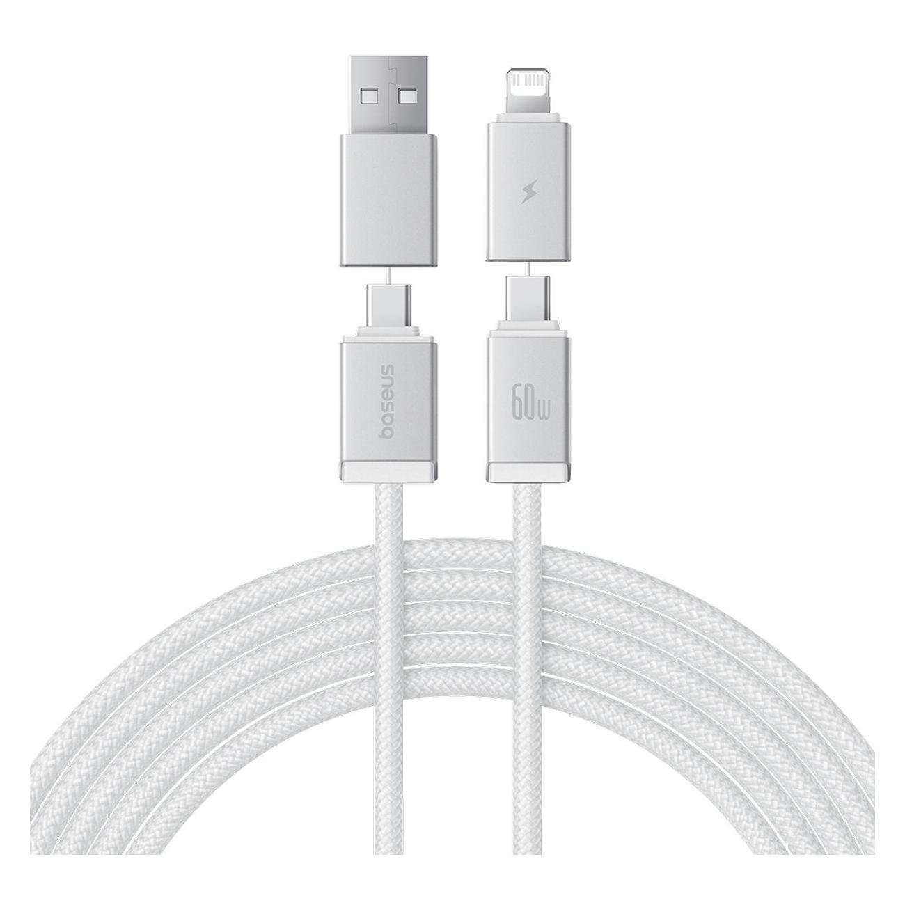 Кабель Baseus Versatile 60 Вт White