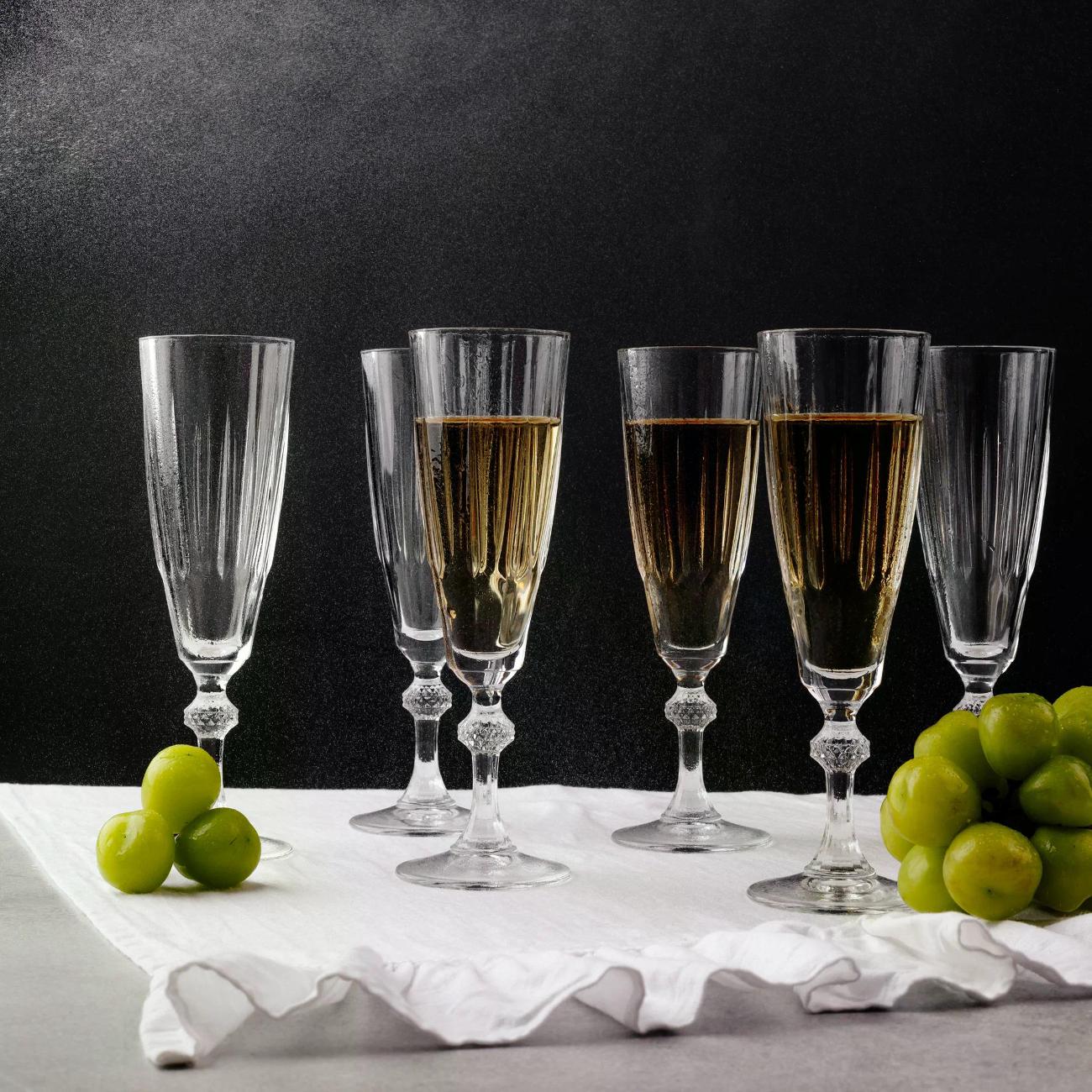 Набор бокалов-флюте Pasabahce Diamond 170мл (440069)