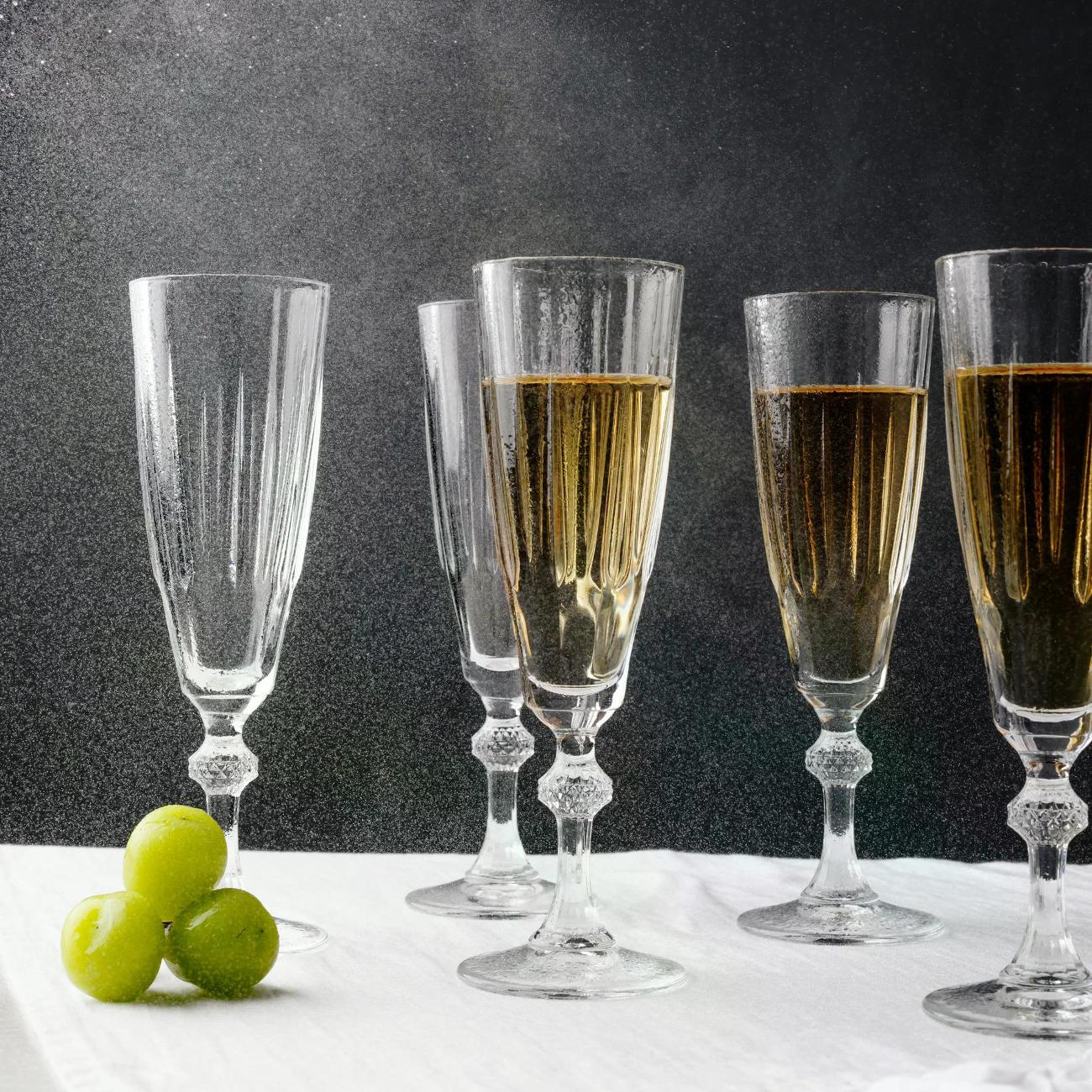 Набор бокалов-флюте Pasabahce Diamond 170мл (440069)