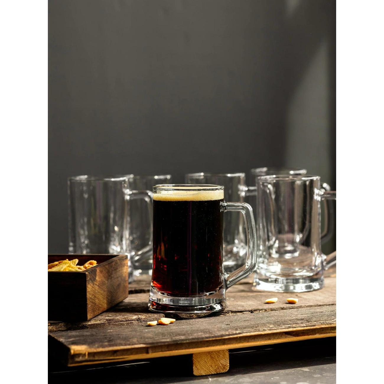 Набор кружек пивных Pasabahce Pub 380мл