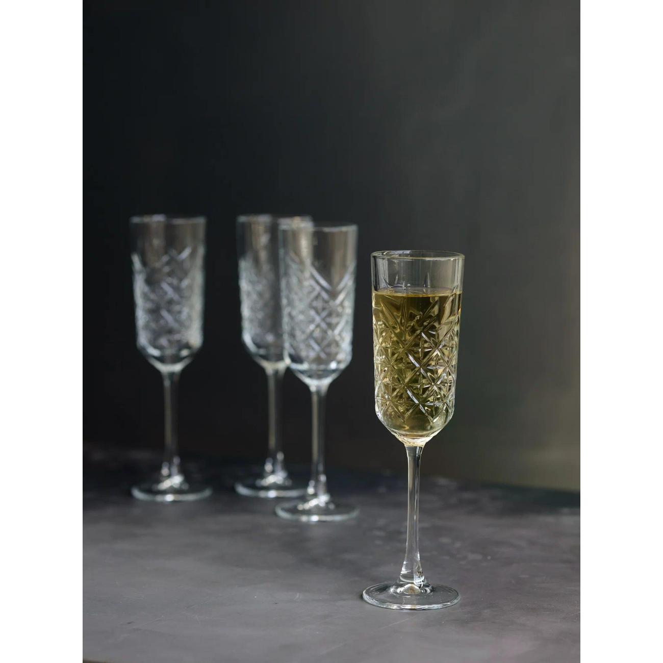 Набор бокалов-флюте Pasabahce Timeless 175мл